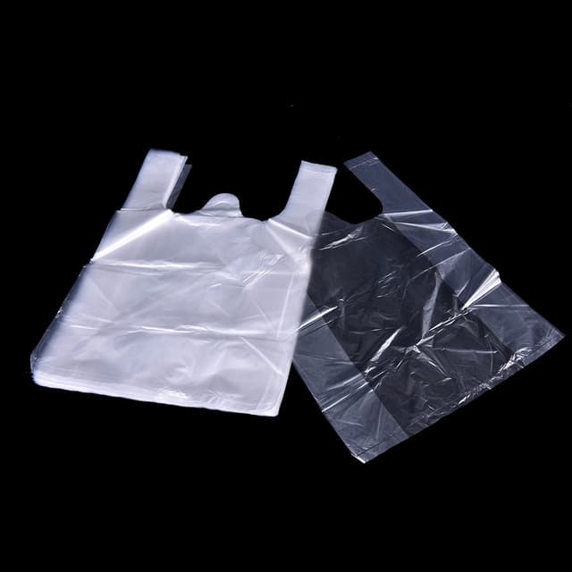 Vietnam factory Cheap custom HDPE LDPE plastic t shirt bag